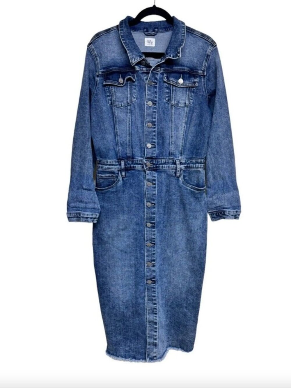 Wash Lab Blue Denim Dress XL NWT